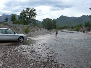 Cave Creek flowing