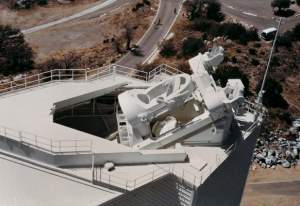 Birds-eye view of McMath-Pierce Telescope