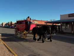 Stagecoach in Tombstone