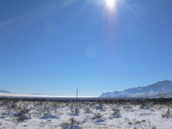Clear Skies after the Snow